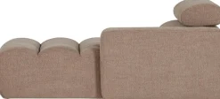 WOOOD Sofaelement »Novi Bezug mit verstellbarer Nackenstütze B 109 x T 173 x H 86 cm« Tragkraft 120 kg, Maximale Verschleißfestigkeit