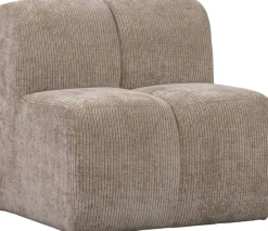 WOOOD Sofa-Mittelelement »Mojo mit Jacquard-Rippenbezug B 84 x T 73 x H 83 cm« Ausgezeichnete Verschleißfestigkeit, kombinierbar, Tragkraft 120 kg