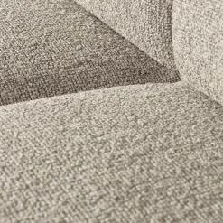 WOOOD Sofa-Mittelelement »Mojo Bouclé-Bezug mit vertikaler Steppnaht B 84 x D 97 x H 74 cm« Maximale Verschleißfestigkeit, Tragkraft 120 kg, montiert geliefert