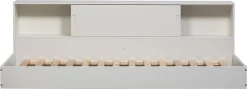 WOOOD Stauraumbett »Carter FSC®-Kiefernholz mit integriertem Stauraum H67 x B207 x T118 cm« Matratzenmaß 90x200 cm, Tragkraft 100 kg, Schutzlackierte Oberfläche