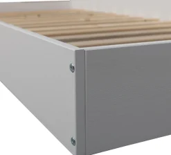 WOOOD Stauraumbett »Carter FSC®-Kiefernholz mit integriertem Stauraum H67 x B207 x T118 cm« Matratzenmaß 90x200 cm, Tragkraft 100 kg, Schutzlackierte Oberfläche
