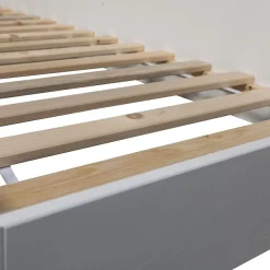 WOOOD Stauraumbett »Carter FSC®-Kiefernholz mit integriertem Stauraum H67 x B207 x T118 cm« Matratzenmaß 90x200 cm, Tragkraft 100 kg, Schutzlackierte Oberfläche