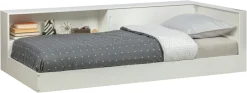 WOOOD Stauraumbett »Connect FSC®-Kiefernholz mit Schiebetür und Stauraum 213x118x60 cm« Einfach zu montierbar, Matratzenmaß 90x200 cm, Pfleiglicht