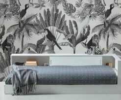 WOOOD Stauraumbett »Connect FSC®-Kiefernholz mit Schiebetür und Stauraum 213x118x60 cm« Einfach zu montierbar, Matratzenmaß 90x200 cm, Pfleiglicht
