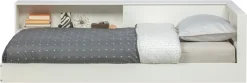 WOOOD Stauraumbett »Connect FSC®-Kiefernholz mit Schiebetür und Stauraum 213x118x60 cm« Einfach zu montierbar, Matratzenmaß 90x200 cm, Pfleiglicht