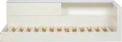 WOOOD Stauraumbett »Connect FSC®-Kiefernholz mit Schiebetür und Stauraum 213x118x60 cm« Einfach zu montierbar, Matratzenmaß 90x200 cm, Pfleiglicht