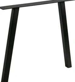 WOOOD Tischbein »Tablo A-Form Metall mit Pulverbeschichtung B 79 x T 10 x H 72 cm« Gestell 5x5 cm, Tragkraft 50 kg, einfach zu montieren