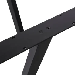 WOOOD Tischbein »Tablo Drenthe Metall mit Pulverbeschichtung B 147 x T 71 x H 73 cm« Tragkraft 150 kg, royales Kreuzgestell, einfach zu montieren