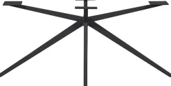 WOOOD Tischbein »Tablo Holland XL Metall mit Pulverbeschichtung B 170 x T 80 x H 72 cm« Kreuzgestell Ø 3,5 cm, Tragkraft 160 kg, einfach zu montieren