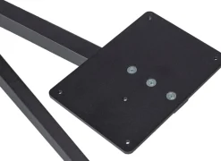 WOOOD Tischbein »Tablo Holland XL Metall mit Pulverbeschichtung B 170 x T 80 x H 72 cm« Kreuzgestell Ø 3,5 cm, Tragkraft 160 kg, einfach zu montieren