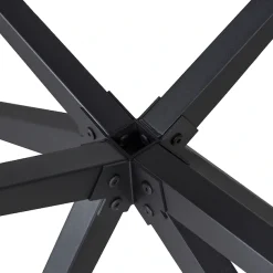 WOOOD Tischbein »Tablo Holland XL Metall mit Pulverbeschichtung B 170 x T 80 x H 72 cm« Kreuzgestell Ø 3,5 cm, Tragkraft 160 kg, einfach zu montieren