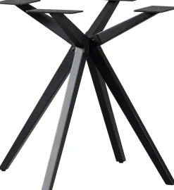 WOOOD Tischbein »Tablo Holland aus Metall mit Pulverbeschichtung Ø 80 x H 72 cm« Kreuzgestell Ø 3,5 cm, Tragkraft 120 kg, einfach zu montieren