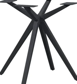 WOOOD Tischbein »Tablo Holland aus Metall mit Pulverbeschichtung Ø 80 x H 72 cm« Kreuzgestell Ø 3,5 cm, Tragkraft 120 kg, einfach zu montieren