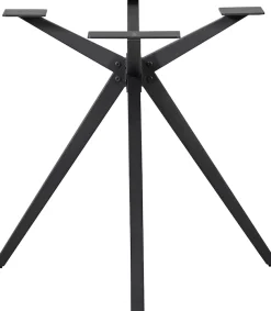 WOOOD Tischbein »Tablo Holland aus Metall mit Pulverbeschichtung Ø 80 x H 72 cm« Kreuzgestell Ø 3,5 cm, Tragkraft 120 kg, einfach zu montieren