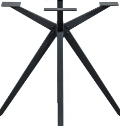 WOOOD Tischbein »Tablo Holland aus Metall mit Pulverbeschichtung Ø 80 x H 72 cm« Kreuzgestell Ø 3,5 cm, Tragkraft 120 kg, einfach zu montieren