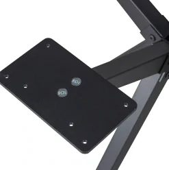 WOOOD Tischbein »Tablo Holland aus Metall mit Pulverbeschichtung Ø 80 x H 72 cm« Kreuzgestell Ø 3,5 cm, Tragkraft 120 kg, einfach zu montieren