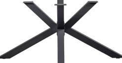 WOOOD Tischbein »Tablo Kreuzform Metall mit Pulverbeschichtung B 159 x T 77 x H 72 cm« Tragkraft 150 kg, kompakte Kreuzform, einfach zu montieren