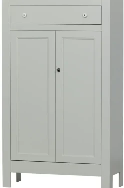 WOOOD Vertiko »Eva FSC®-Kiefernholz geschliffen, H 150 x B 93 x T 40 cm« Tragkraft 15 kg pro Boden, MDF-Rückwand für Stabilität, Pfleigleicht
