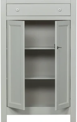 WOOOD Vertiko »Eva FSC®-Kiefernholz geschliffen, H 150 x B 93 x T 40 cm« Tragkraft 15 kg pro Boden, MDF-Rückwand für Stabilität, Pfleigleicht