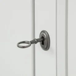 WOOOD Vertiko »Eva FSC®-Kiefernholz geschliffen, H 150 x B 93 x T 40 cm« Tragkraft 15 kg pro Boden, MDF-Rückwand für Stabilität, Pfleigleicht