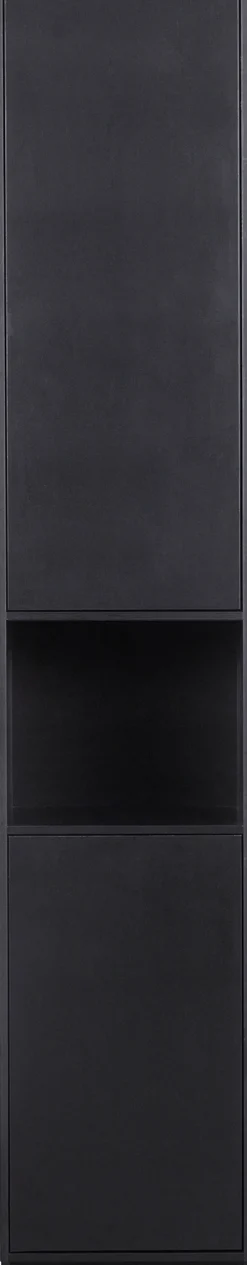 WOOOD Vitrine »Finca FSC®-Kiefernholz mit Druckmechanismus, H 210 x B 40 x T 40 cm« Tragkraft 10 kg pro Boden, schwebende Optik, sichtbare maserung