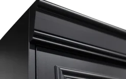 WOOOD Vitrine »Organize FSC®-Kiefernholz mit Glastüren, H 215 x B 110 x T 44 cm« Tragkraft 15 kg pro Boden, höhenverstellbare Böden, pfleigleicht