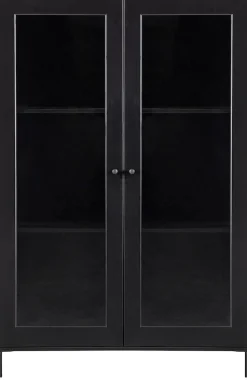 WOOOD Vitrine »Xam« aus Kiefernholz, Breite 100 cm
