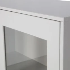WOOOD Vitrine »Xam FSC®-Kiefernholz geschliffen mit offenen Fächern 100x40x155 cm« Sichtbare Maserung, Tragkraft 15 kg pro Boden, einfach zu montieren