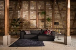 W.SCHILLIG Ecksofa »around-the-block, modern und elegant, bequem, L-Form« mit eleganter Biese, mit Federkern