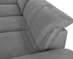 W.SCHILLIG Ecksofa »enjoy&MORE, Designsofa, bequem, elegant und zeitlos, L-Form« Sitztiefenverstellung, Füße bronze pulverbeschichtet, Breite 340 cm
