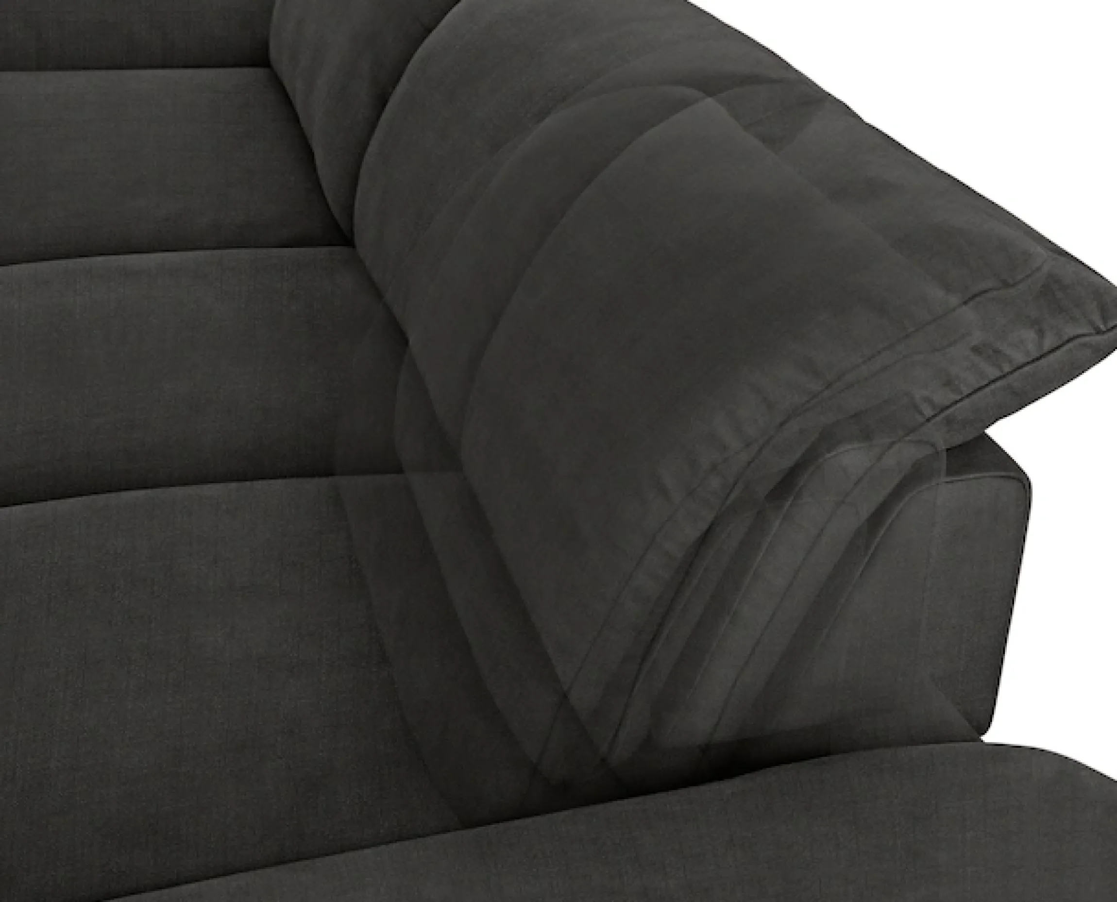 W.SCHILLIG Ecksofa »enjoy&MORE, Designsofa, bequem, zeitlos und elegant, L-Form« mit Sitztiefenverstellung, Füße silber matt, Breite 340 cm