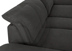 W.SCHILLIG Ecksofa »enjoy&MORE, Designsofa, elegant und bequem, L-Form« mit Sitztiefenverstellung, Füße Chrom glänzend, Breite 310 cm