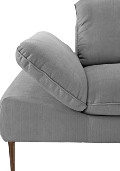 W.SCHILLIG Ecksofa »enjoy&MORE, Designsofa, bequem, zeitlos und elegant, L-Form« Sitztiefenverstellung, Füße bronze pulverbeschichtet, Breite 310 cm