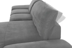 W.SCHILLIG Ecksofa »enjoy&MORE, Designsofa, bequem, zeitlos und elegant, L-Form« Sitztiefenverstellung, Füße bronze pulverbeschichtet, Breite 310 cm