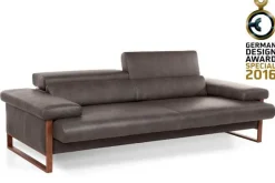 W.SCHILLIG Ecksofa »finn, toller Sitzkomfort, L-Form, hochwertige Verarbeitungsdetails« German Design Award 2016, Fußgestell Chrom glänzend, Breite 281 cm