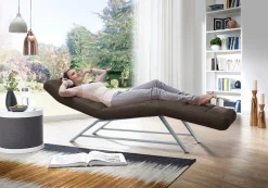 W.SCHILLIG Relaxliege »daily dreams« Funktionsliege wahlweise mit Motor, Gestell matt, Breite 75 cm