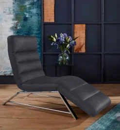 W.SCHILLIG Relaxliege »daily dreams« Funktionsliege wahlweise mit Motor, Gestell Chrom, Breite 65 cm