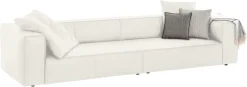 W.SCHILLIG 4-Sitzer »around-the-block Mega Sofa, viel Platz, Breite 300cm, bequem« mit eleganter Biese, mit Federkern