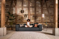 W.SCHILLIG 3-Sitzer »around-the-block Mega Sofa mit tollem Sitzkomfort, Breite 260cm« mit eleganter Biese, mit Federkern