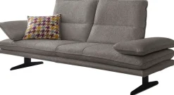 W.SCHILLIG 2,5-Sitzer »broadway, Designsofa mit tollem Sitzkomfort« Sitztiefenverstellung, Kopfteil- & Seitenteilverstellung, Breite 236cm