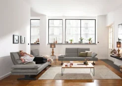 W.SCHILLIG 2,5-Sitzer »broadway, Designsofa mit tollem Sitzkomfort« Sitztiefenverstellung, Kopfteil- & Seitenteilverstellung, Breite 236cm