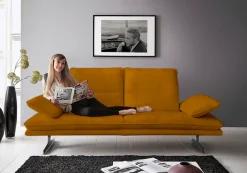 W.SCHILLIG 2-Sitzer »broadway, Designsofa mit tollem Sitzkomfort, Breite 216cm« Sitztiefenverstellung, Kopfteil- & Seitenteilverstellung, Breite 216cm