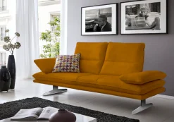 W.SCHILLIG 2-Sitzer »broadway, Designsofa mit tollem Sitzkomfort, Breite 216cm« Sitztiefenverstellung, Kopfteil- & Seitenteilverstellung, Breite 216cm