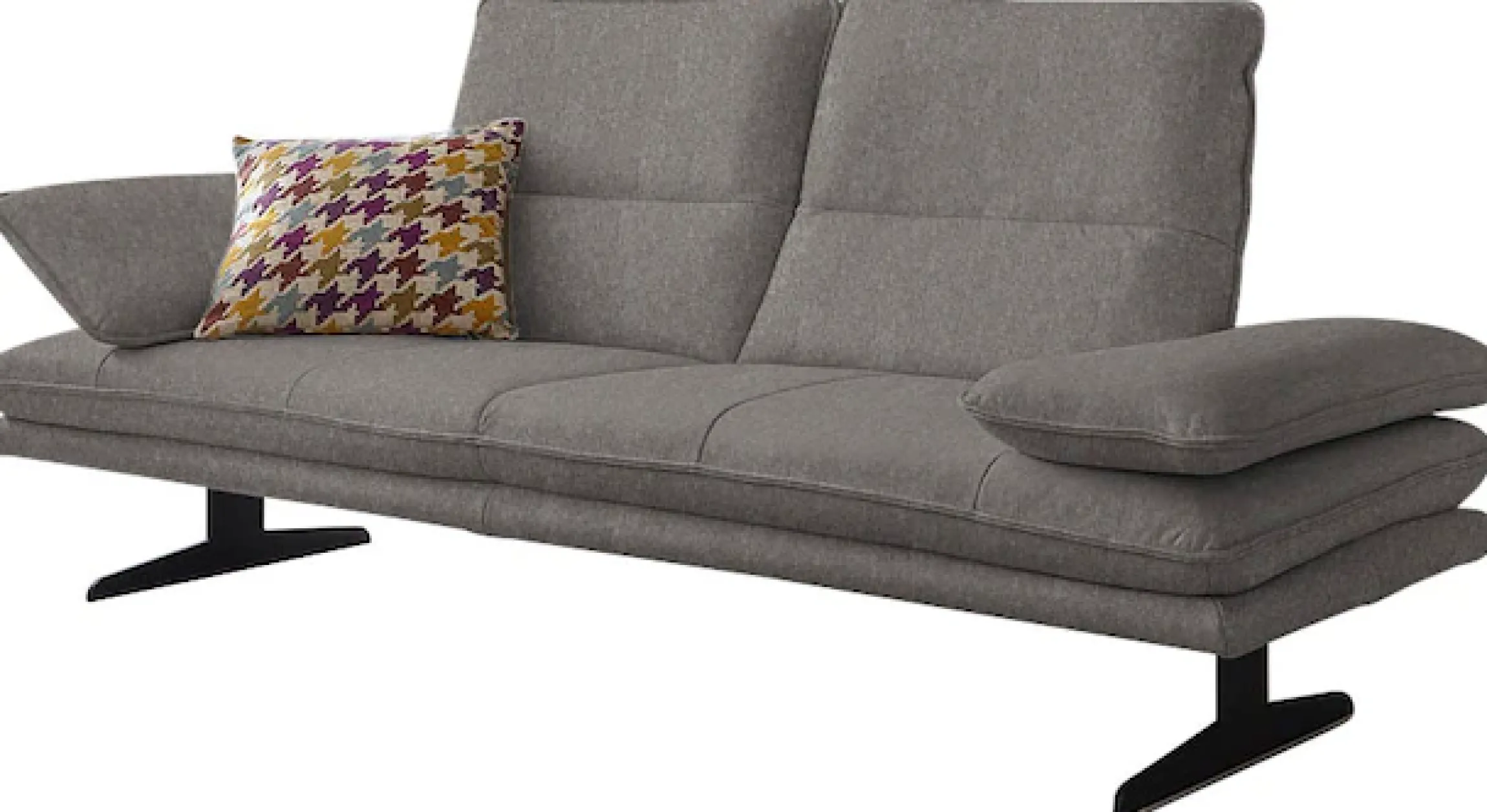 W.SCHILLIG 2-Sitzer »broadway, Designsofa mit tollem Sitzkomfort, Breite 216cm« Sitztiefenverstellung, Kopfteil- & Seitenteilverstellung, Breite 216cm