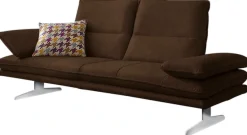 W.SCHILLIG 2,5-Sitzer »broadway Designsofa mit hohem Sitzkomfort« Sitztiefenverstellung, Kopfteil- & Seitenteilverstellung, Breite 236cm