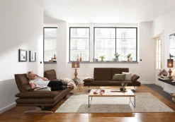 W.SCHILLIG 2,5-Sitzer »broadway Designsofa mit hohem Sitzkomfort« Sitztiefenverstellung, Kopfteil- & Seitenteilverstellung, Breite 236cm