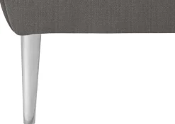 W.SCHILLIG 2,5-Sitzer »enjoy&MORE« mit Sitztiefenverstellung, Füße Chrom glänzend, Breite 232 cm