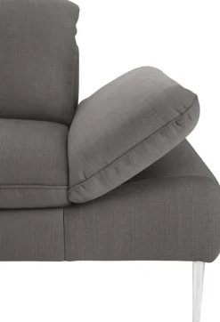 W.SCHILLIG 2,5-Sitzer »enjoy&MORE« mit Sitztiefenverstellung, Füße Chrom glänzend, Breite 232 cm