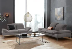 W.SCHILLIG 2,5-Sitzer »enjoy&MORE« mit Sitztiefenverstellung, Füße Chrom glänzend, Breite 232 cm
