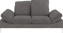 W.SCHILLIG 2,5-Sitzer »enjoy&MORE« mit Sitztiefenverstellung, Füße silber matt, Breite 232 cm